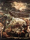 Jacopo Robusti Tintoretto The Miracle of Manna [detail 1] painting